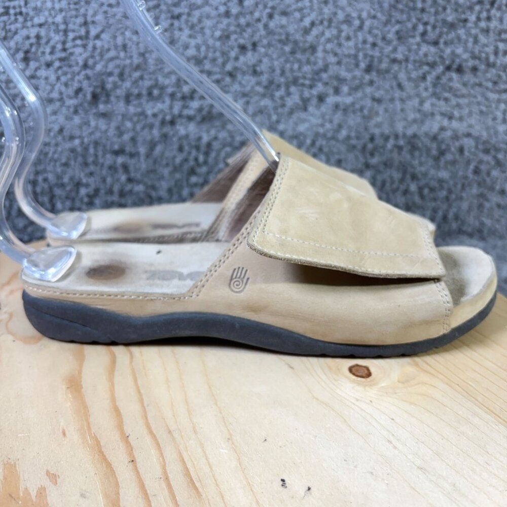 Teva Sandals Womens Size 7 Cream Suede Slide Casual Comfort Shoes - Picture 3 of 8